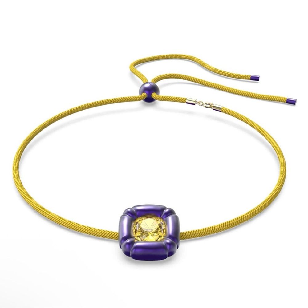 Swarovski Cushion Cut Necklace